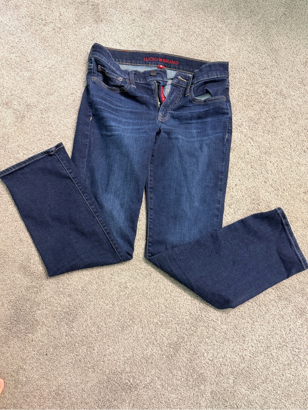 Lucky Brand Women's Indigo Straight Leg Jeans